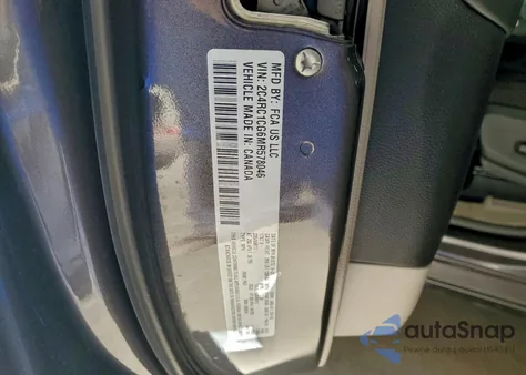 2021 Chrysler Voyager Lx from USA, damaged, VIN 2C4RC1CG6MR578046